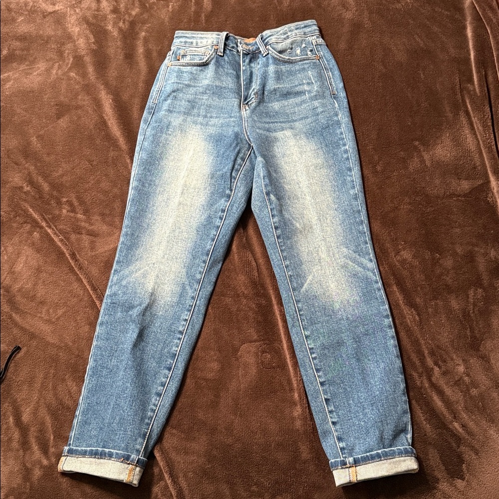 Judy Blue Women's Blue Ankle Jeans